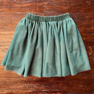 Flawed Gem! Primary Tulle Skirt Spruce 6-7